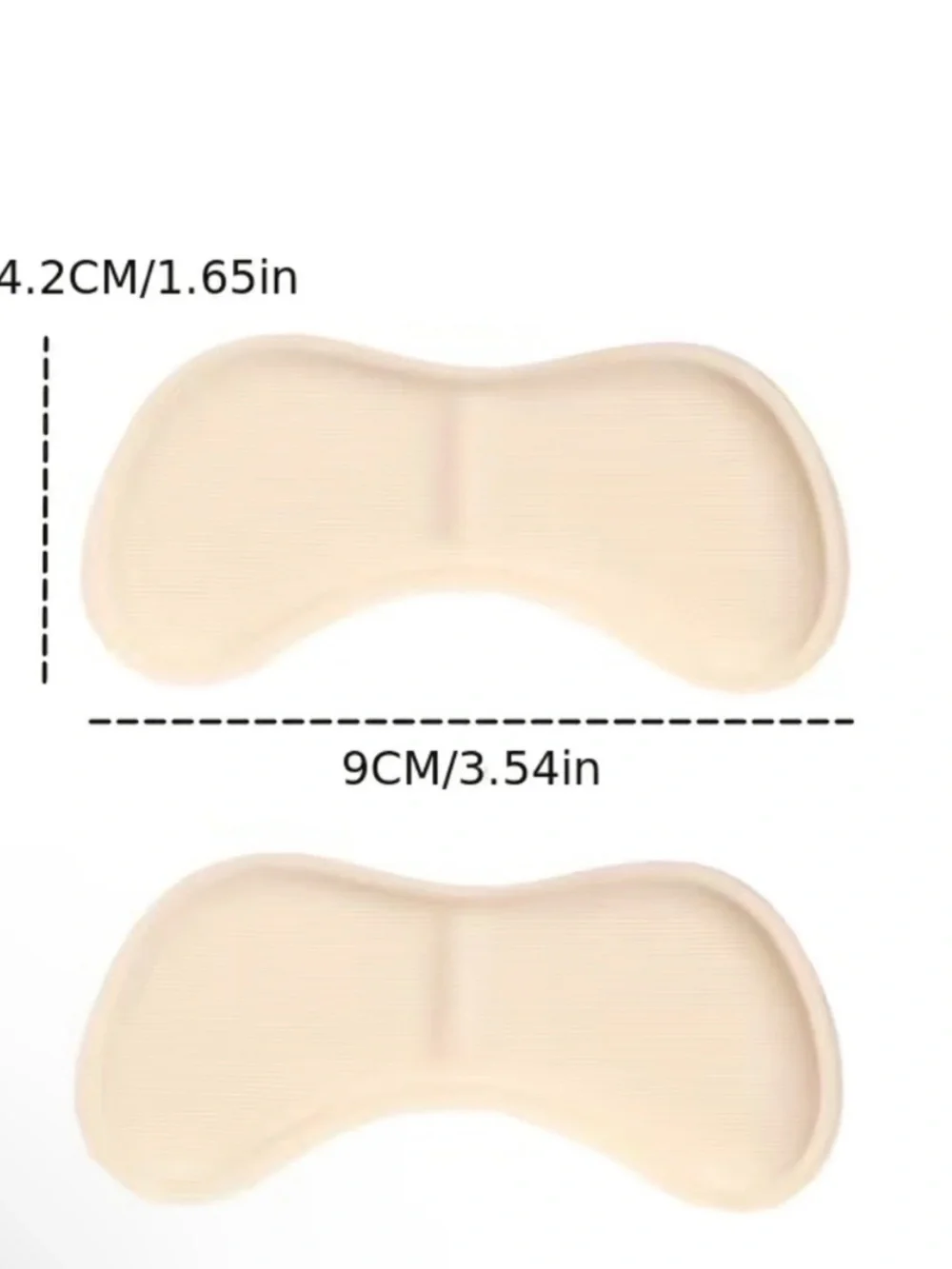 Black Gel Heel Pads - 1 pair